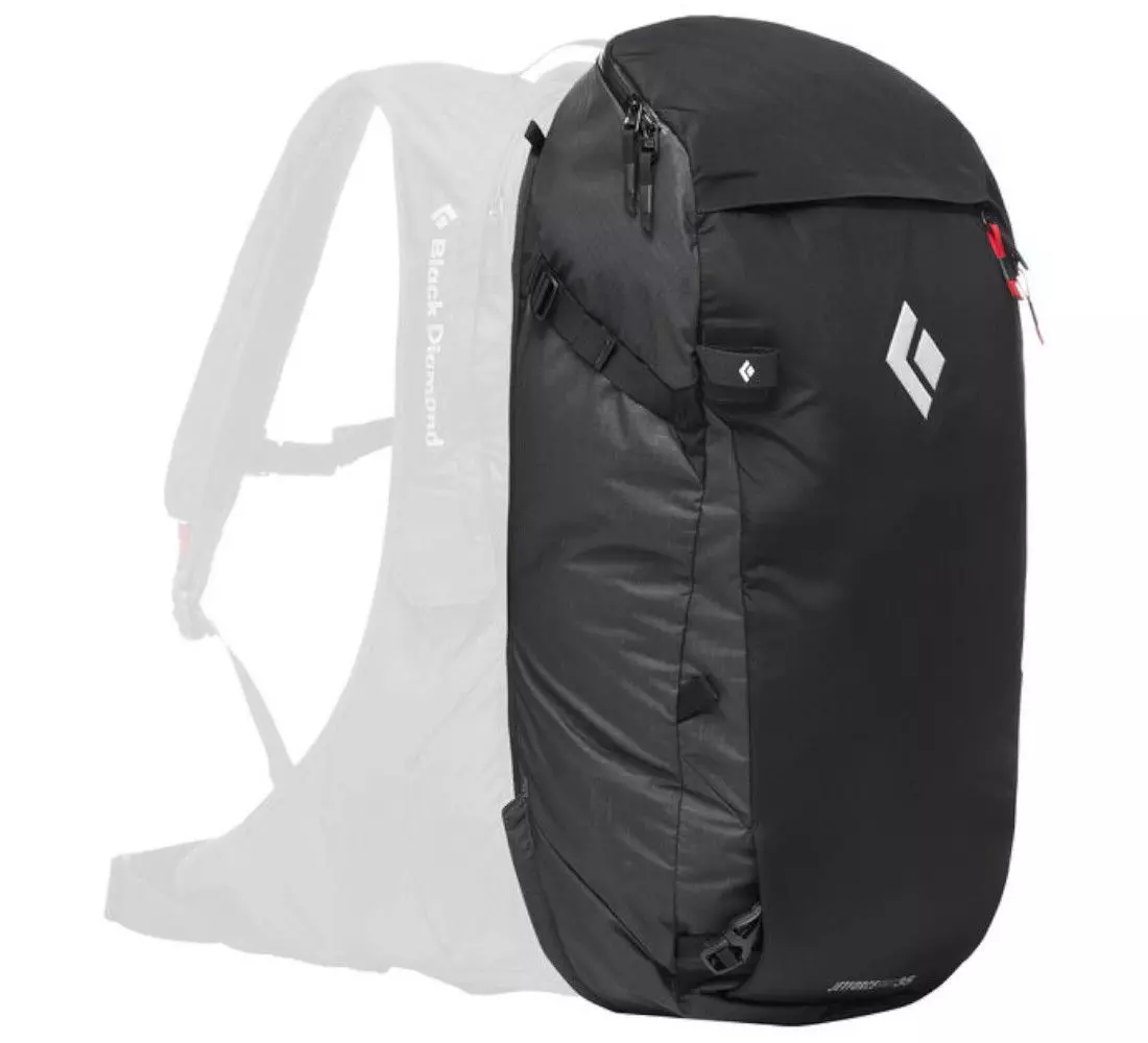 Avalanche backpack Black Diamond Jetforce Pro Zip-On 35L